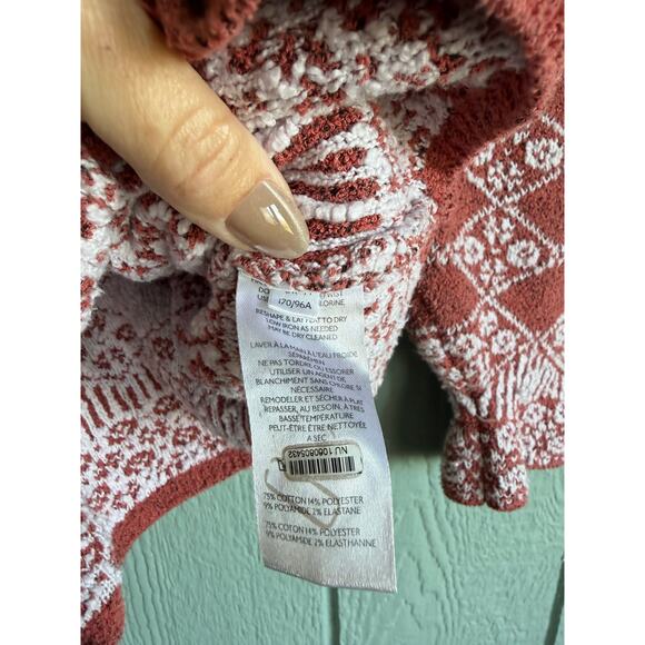 Free People Geo Floral Cardigan, Large - Picture 7 of 7